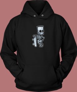 Bare Bones Bart Hoodie Style