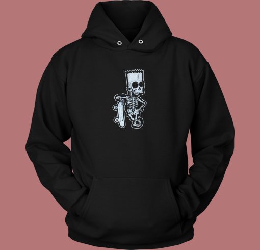 Bare Bones Bart Hoodie Style