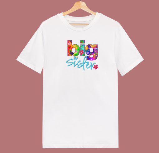 Big Sister Flower 80s T Shirt