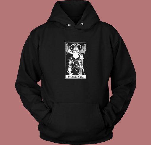 Garfield Tarot Mondays Hoodie Style