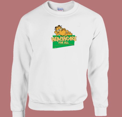 Healthcare Garfield 80s Sweatshirt