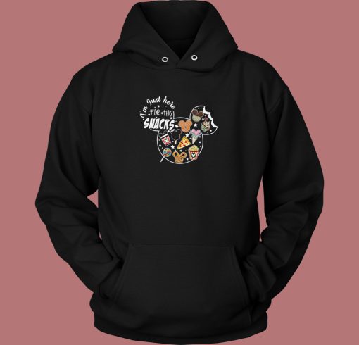 Mickey In Here For Snack Funny Hoodie Style