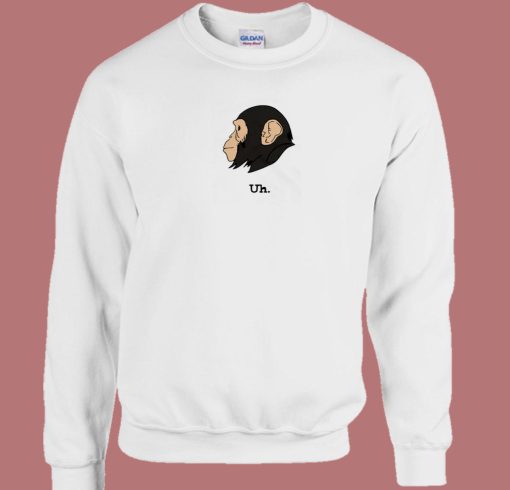 Monke Meme Uh 80s Sweatshirt