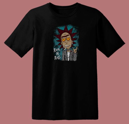 Morty The Rock Roll 80s T Shirt