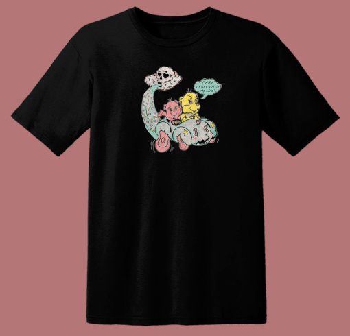 Scary Bear Get Way 80s T Shirt