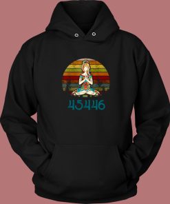 Against 45 Yoga Namaste Hoodie Style