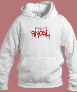 Angel Horror Lettering Aesthetic Hoodie Style