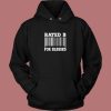 Awesome Bar Code Rated B Hoodie Style