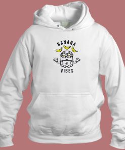 Banana Vibes Meditation Hoodie Style