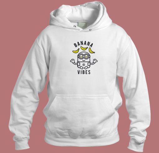 Banana Vibes Meditation Hoodie Style