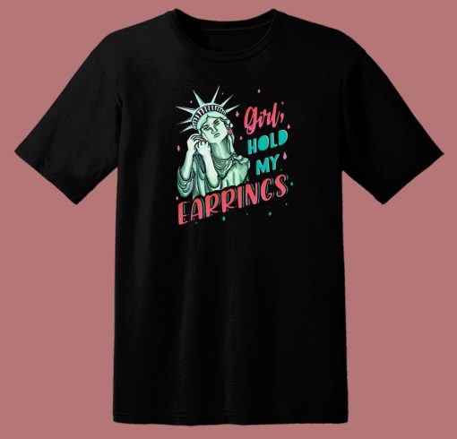 Feminist Nyc Statue 80s T Shirt