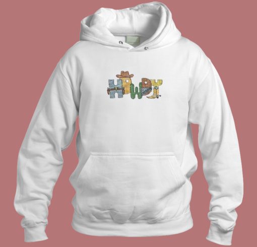 Howdy Cactus Art Hoodie Style