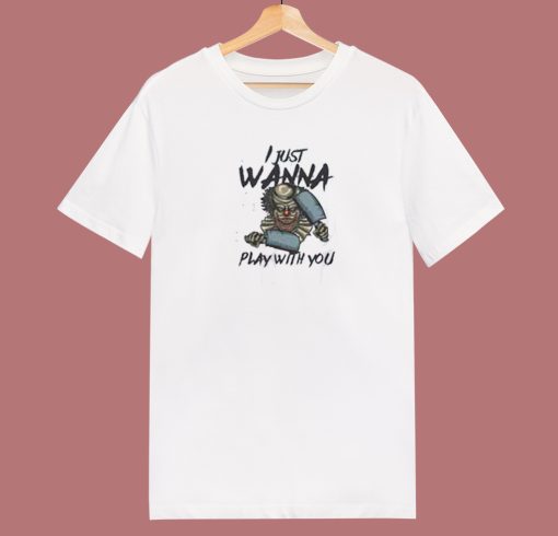 Play With You Scream 80s T Shirt