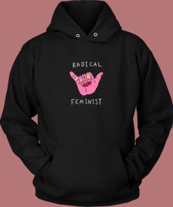 Radical Feminist Grunge Aesthetic Hoodie Style