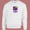 Splatoon Purple Inkling 80s Sweatshirt