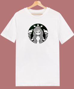 Ariel Mermaid Starbucks 80s T Shirt