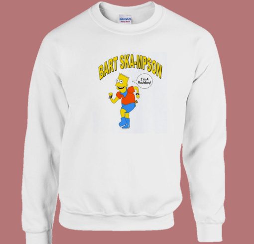 Bart Ska Mpson 80s Sweatshirt