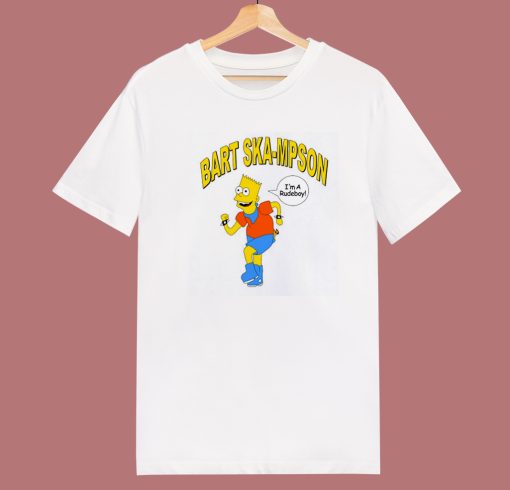 Bart Ska Mpson 80s T Shirt