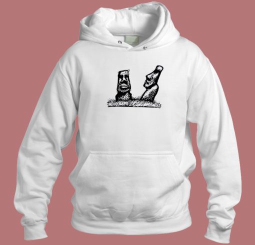 Island Statues Aesthetic Hoodie Style