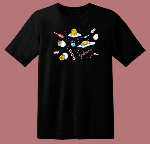 Harajuku Gudetama Doodle Kawaii 80s T Shirt