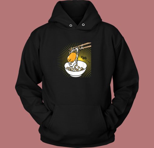 Gudetama Ugh Rice Bowl Kawaii Hoodie Style