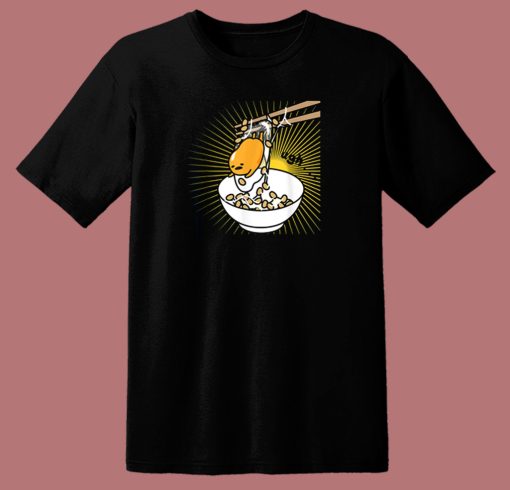 Gudetama Ugh Rice Bowl 80s T Shirt