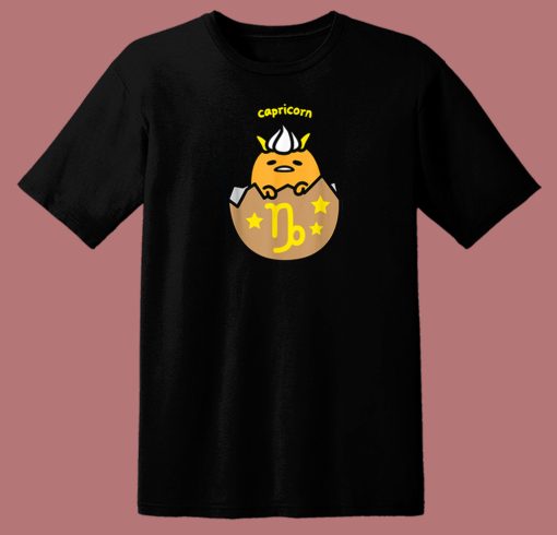 Gudetama Zodiac Capricorn 80s T Shirt