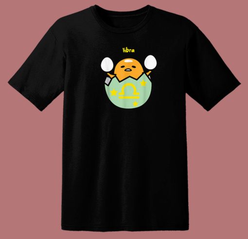 Gudetama Zodiac Libra 80s T Shirt