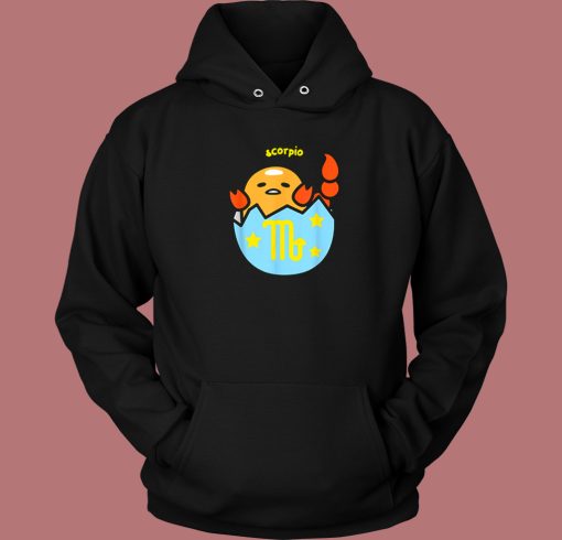 Gudetama Zodiac Scorpio Kawaii Hoodie Style