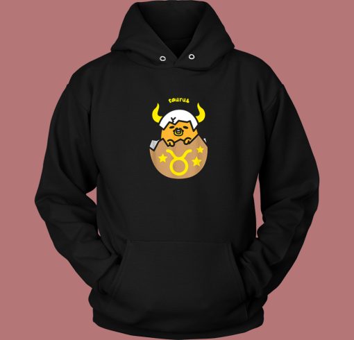 Gudetama Zodiac Taurus Kawaii Hoodie Style