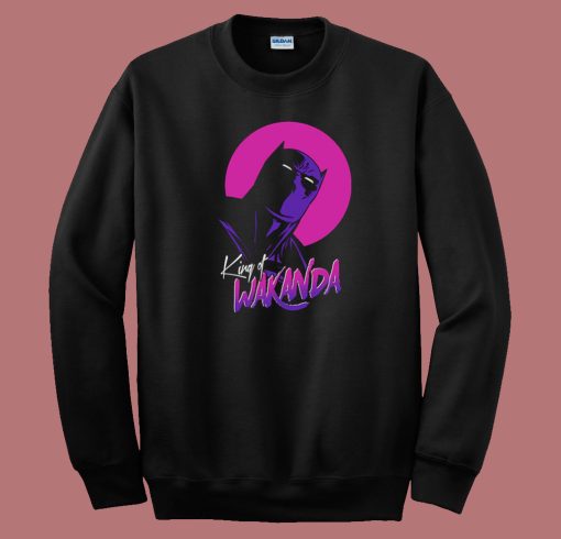 King Of Wakanda 80s Sweatshirt