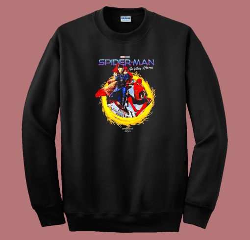 Spider Man No Way Home Dr Strange 80s Sweatshirt | mpcteehouse.com