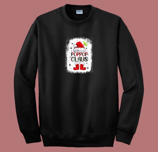 Poppop Santa Claus 80s Sweatshirt