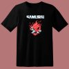 Samurai Fire 80s T Shirt