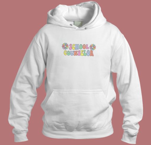 School Counselor Flower Aesthetic Hoodie Style