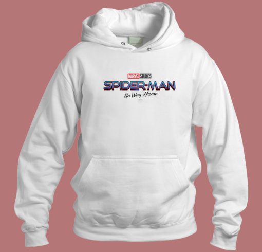 Spider Man No Way Home Logo Hoodie Style