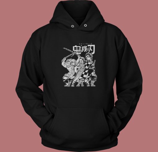 Anime Demon Retro Hoodie Style