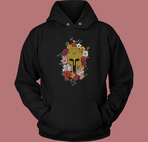 Athena Helmet Graphic Hoodie Style