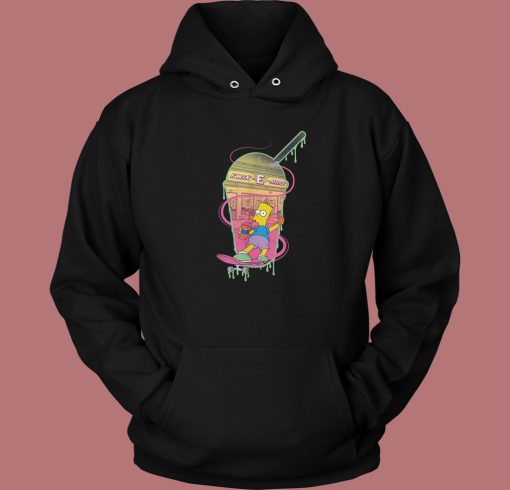 Bart Simpson Mart Squishee Hoodie Style