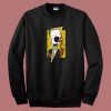 Bart Simpson Thunder Struck 80s Sweatshirt