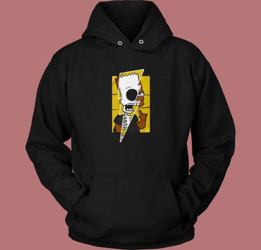 Bart Thunder Struck Funny Hoodie Style