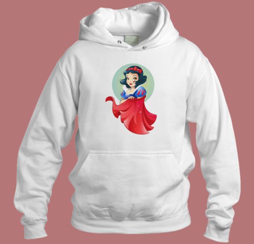 Snow White Stylized Aesthetic Hoodie Style