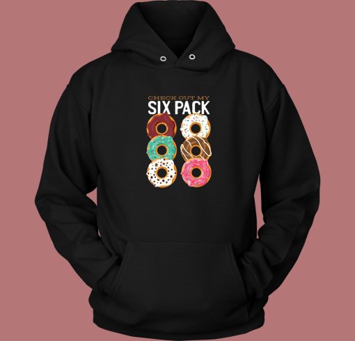 Donut Six Pack Funny Hoodie Style