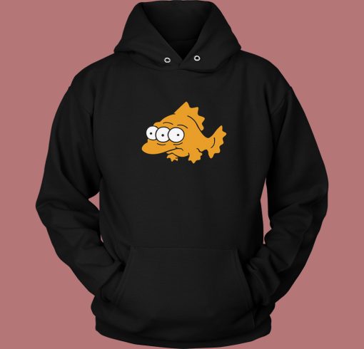 Happy Blinky Fish Hoodie Style