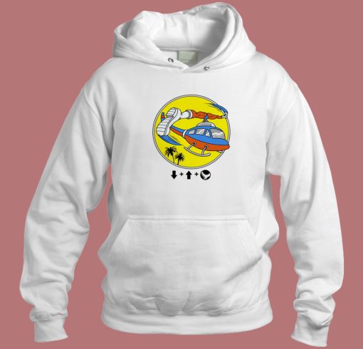 Helicopter Kick Graphic Hoodie Style