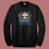 I Am Not Nice 80s Sweatshirt