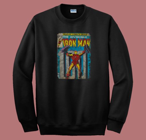 Iron Man Classic Retro 80s Sweatshirt