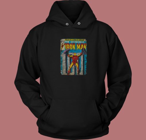 Iron Man Classic Retro Hoodie Style