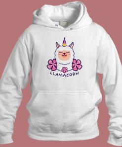 Llama Unicorn Funny Hoodie Style