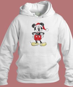 Mickey Mouse Classic Christmas Hoodie Style